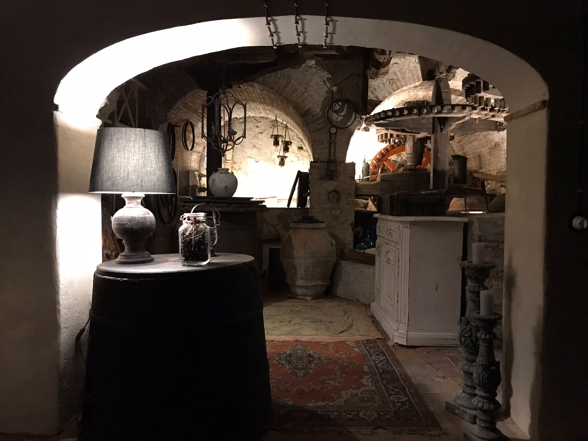 Bagno dell'antico mulino restaurato