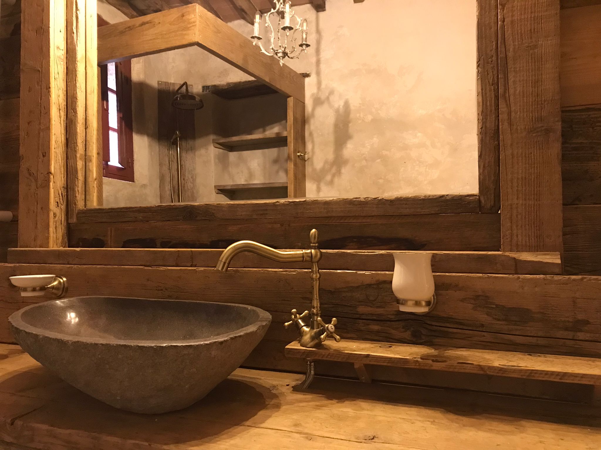 Ingranaggi originali dell'antico mulino