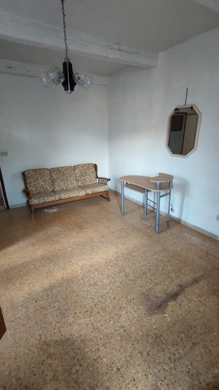 Panoramica del casale con uliveto