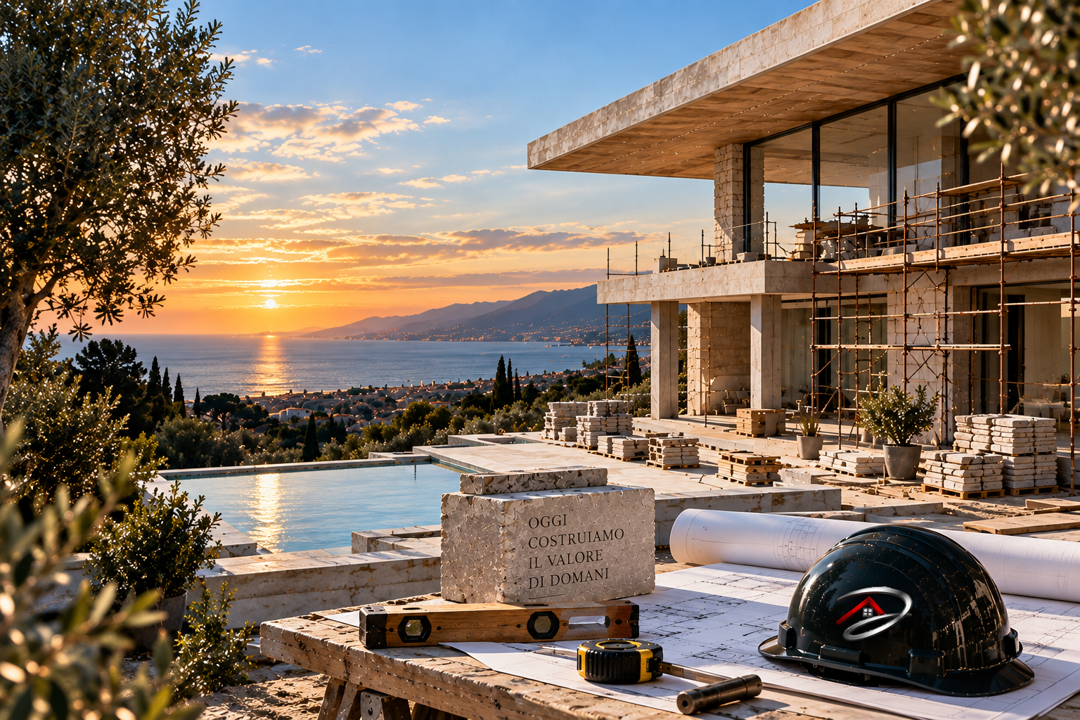 Villa di lusso in costruzione - pagina Immobili DamiKa